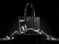 Zolthaire Tuxedo Kitten Leather Tote