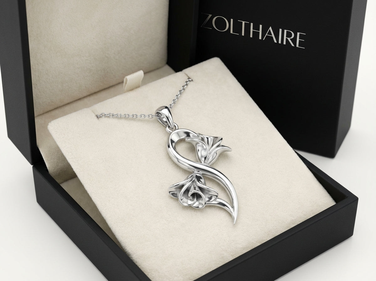 Double Floral Necklace