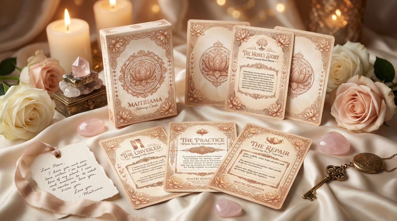 The Original Maitriama Intimacy Deck — 55 Cards for Radical Connection