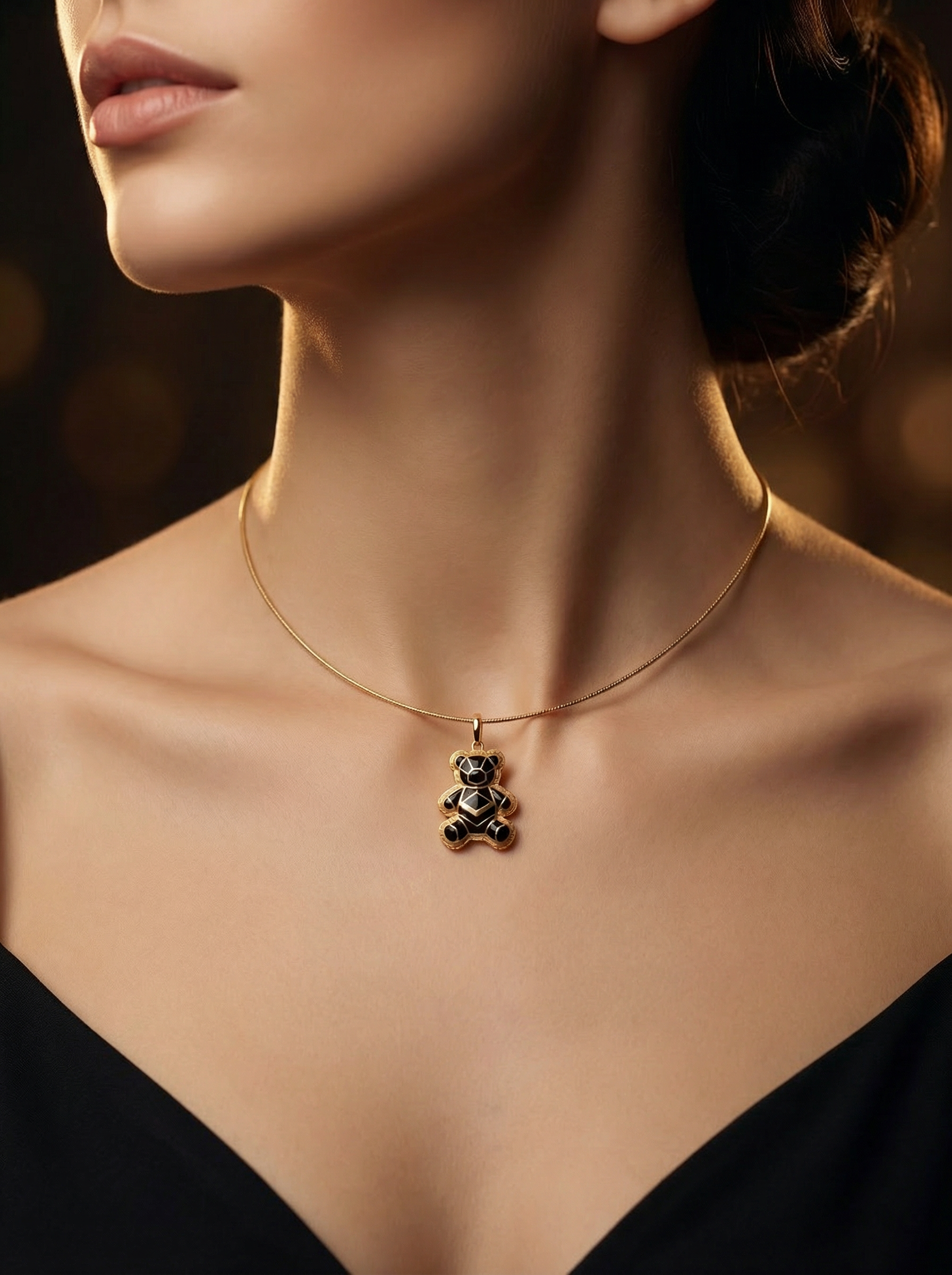 HELD IN LOVE Teddy Pendant