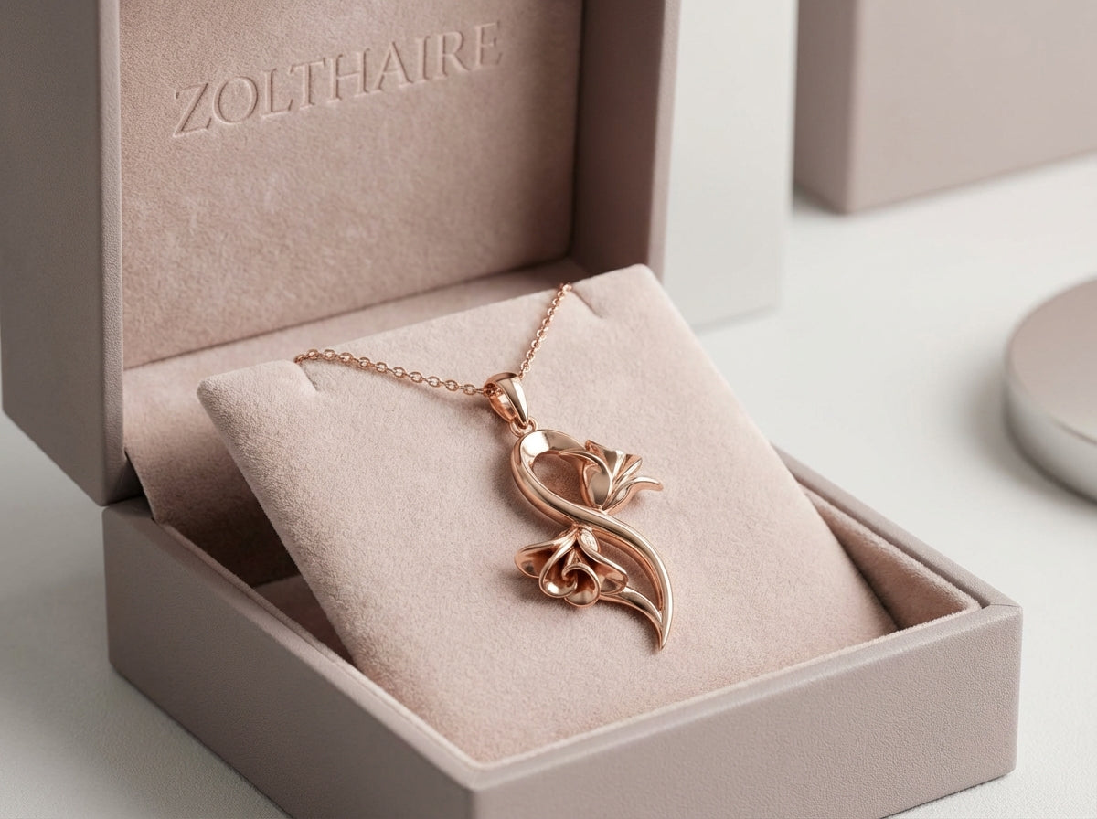 Double Floral Necklace