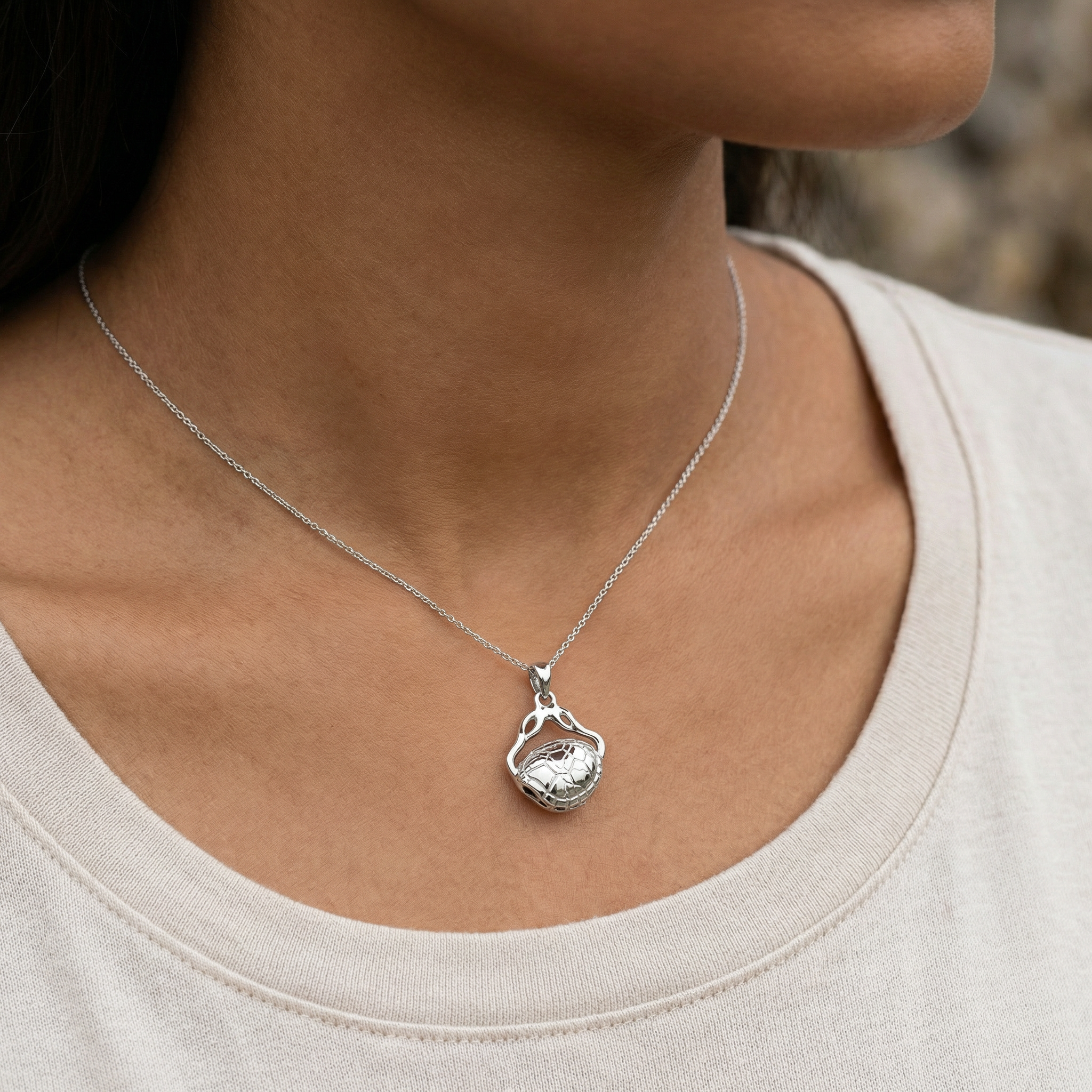 Rose Gold Turtle Shell Heart Pendant Necklace – Symbolic Luxury Jewelry | Zolthaire