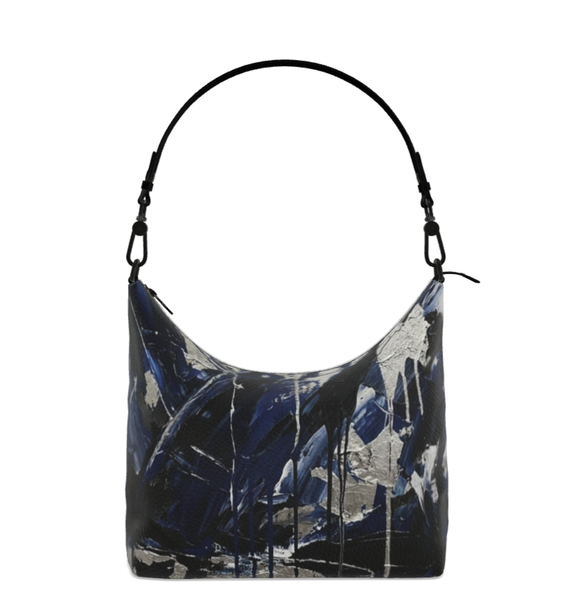 Zolthaire Silk on Moonlit Shadows Square Shoulder Bag