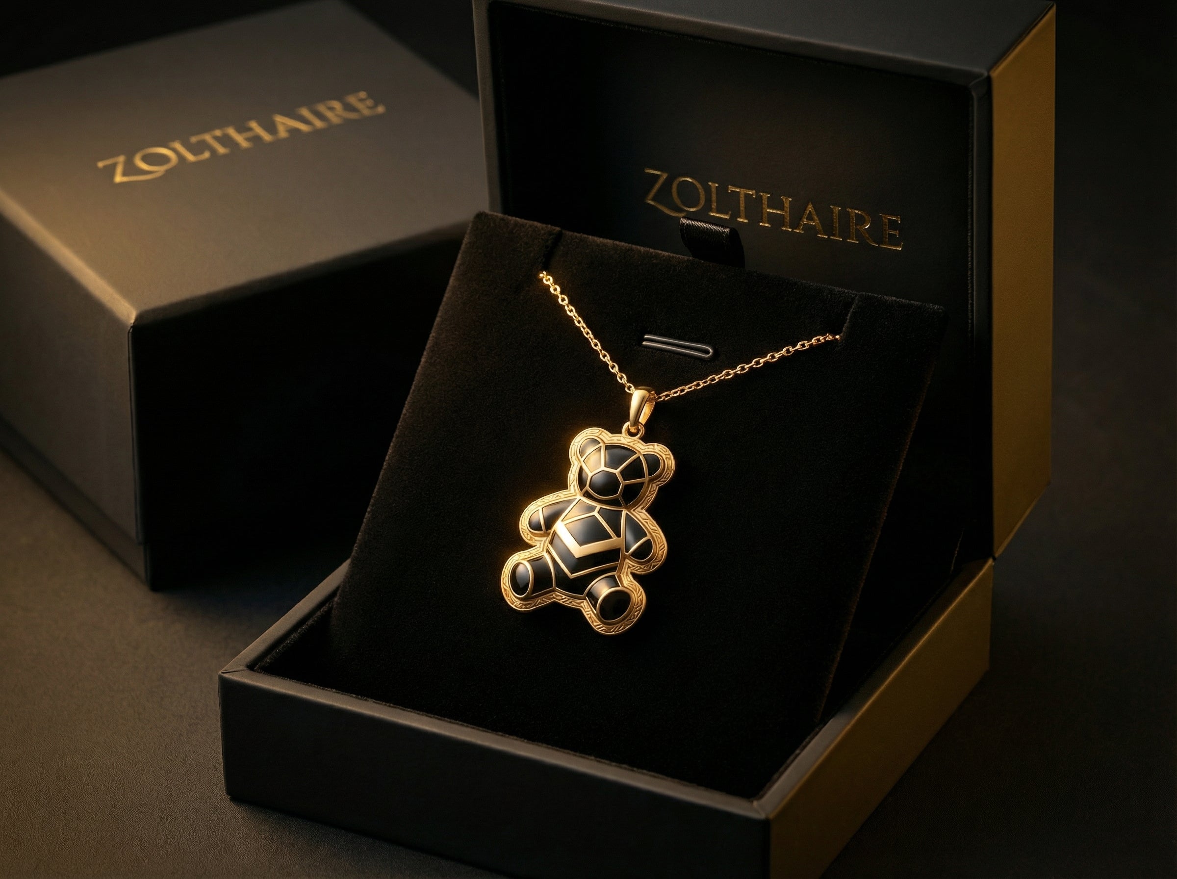 HELD IN LOVE Teddy Pendant