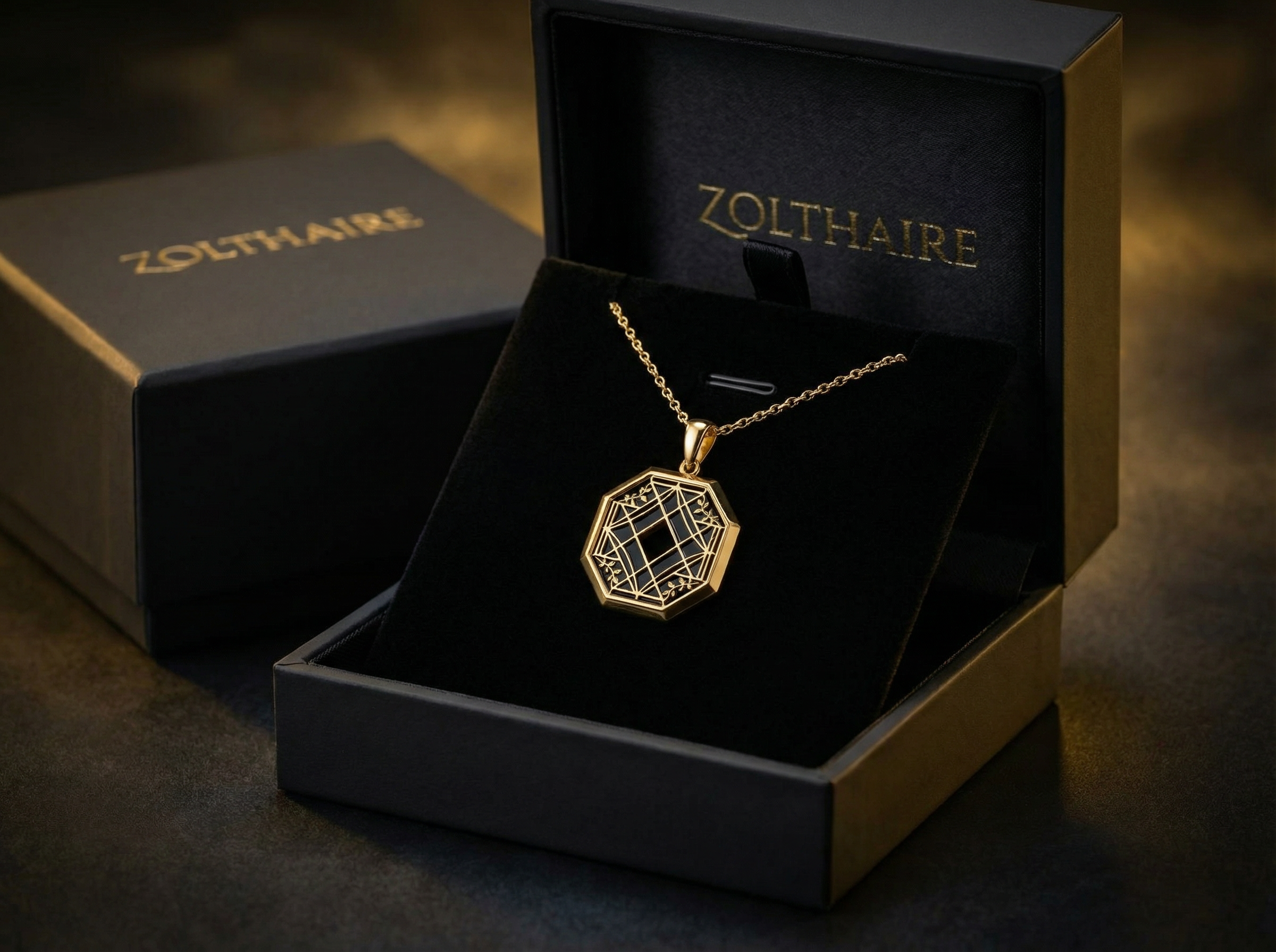 VEIL OF STRUCTURE Pendant - Symbolic Meaningful Pendant - Geometric Elegance