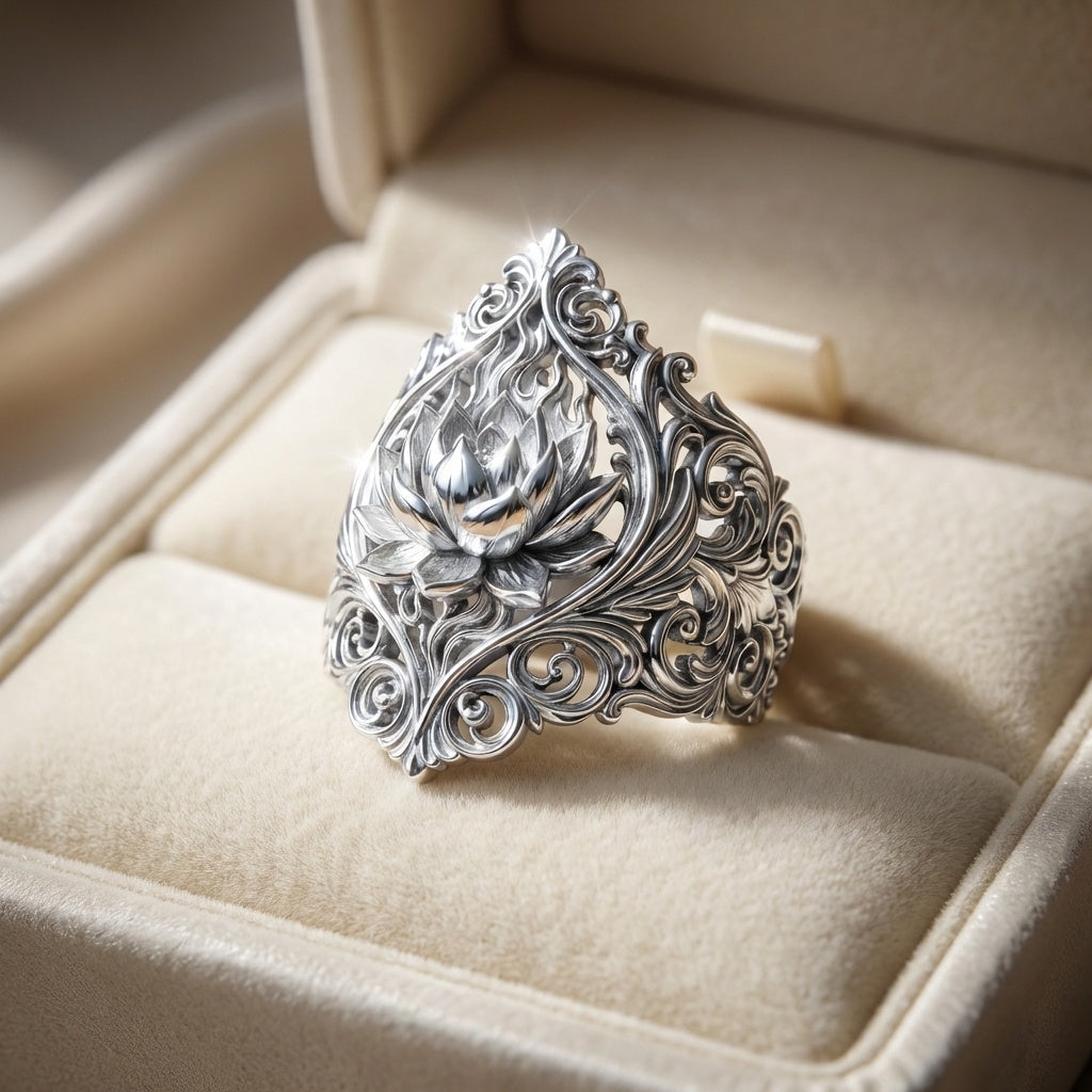 ZOLTHAIRE CRYMSAN ROSE RING