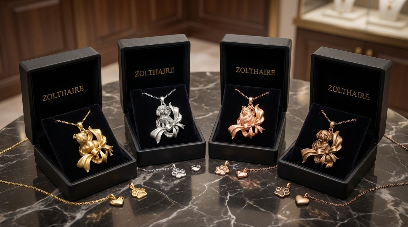 Zolthaire Companion Dog Pendant Collection
