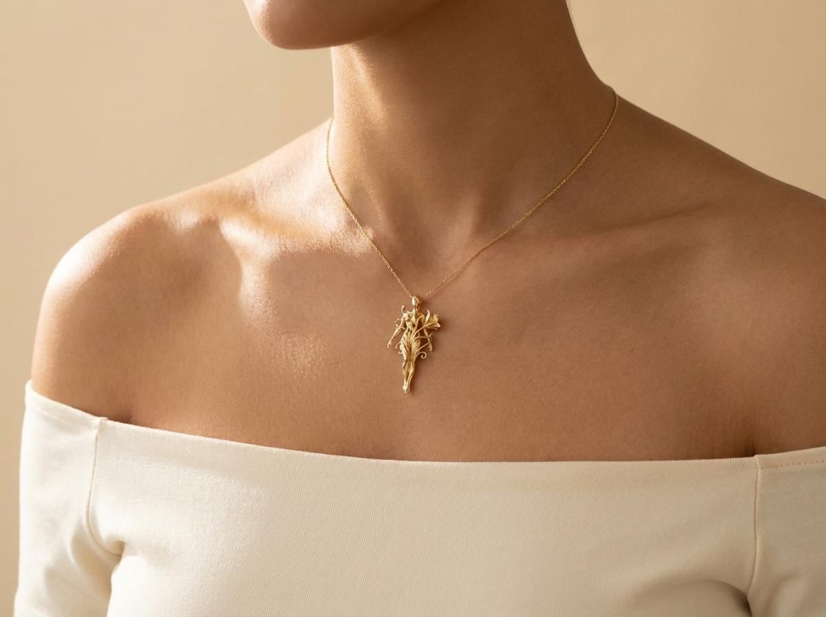 Self Love Bloom Pendant Necklace Self Love Necklace • Meaningful Jewelry • Flower Pendant