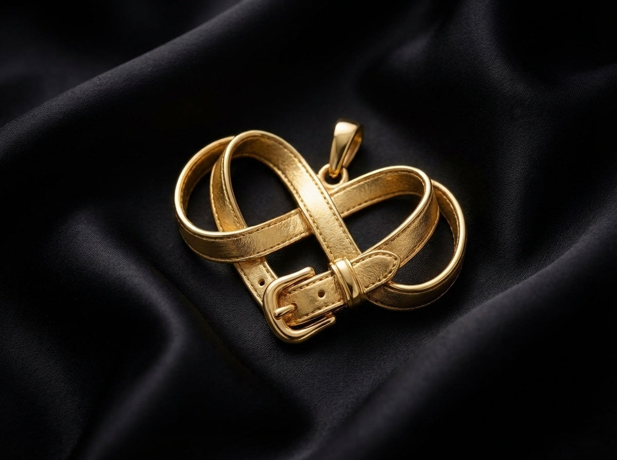 CRYMSA Belt Infinity Necklace