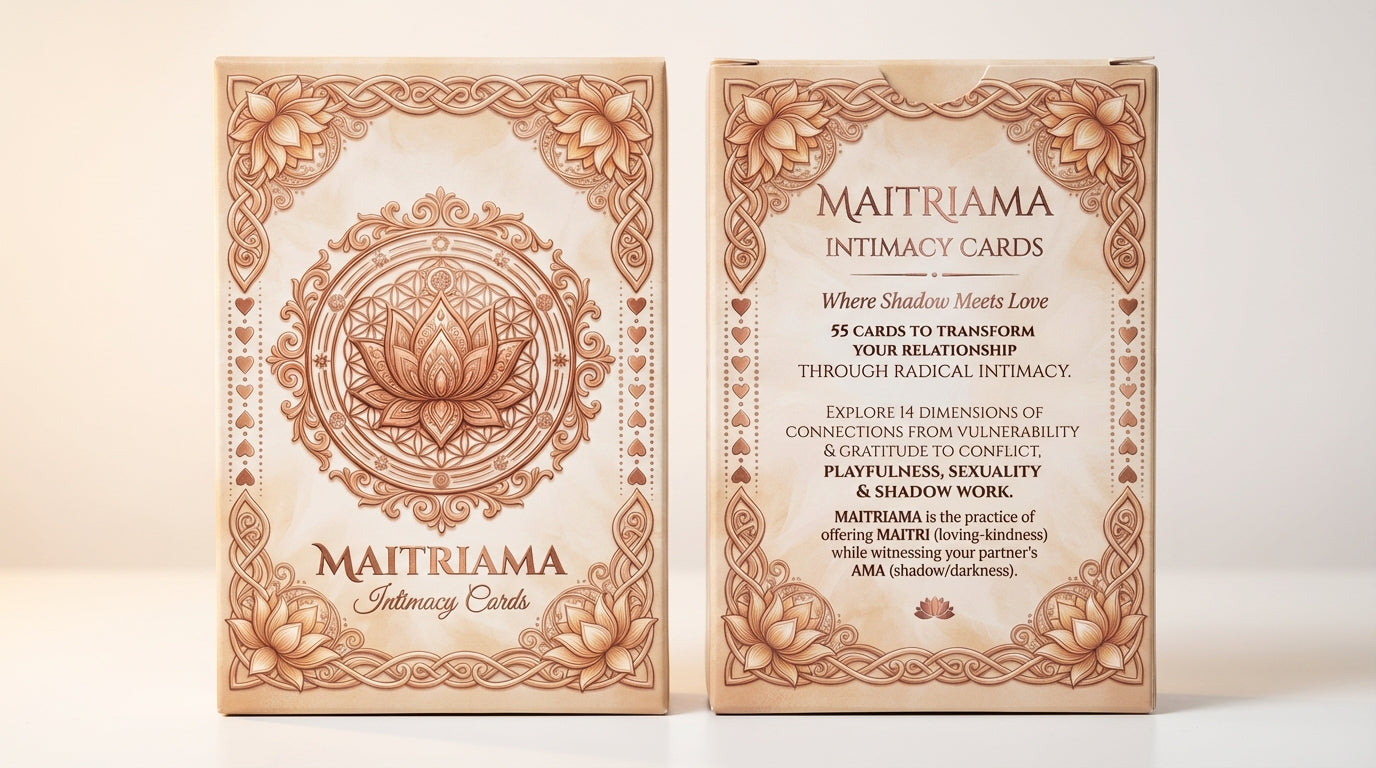 The Original Maitriama Intimacy Deck — 55 Cards for Radical Connection