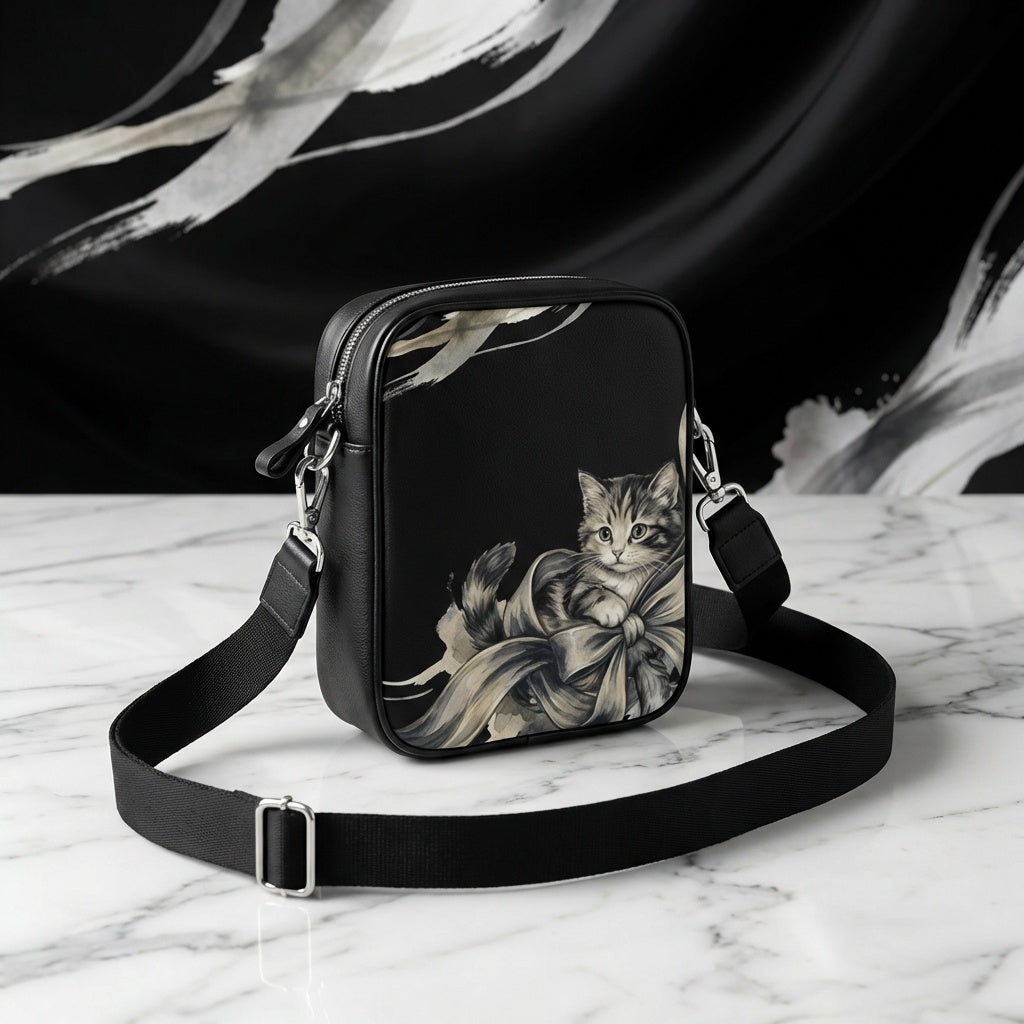 Zolthaire Tabby Kitten Messenger Bag