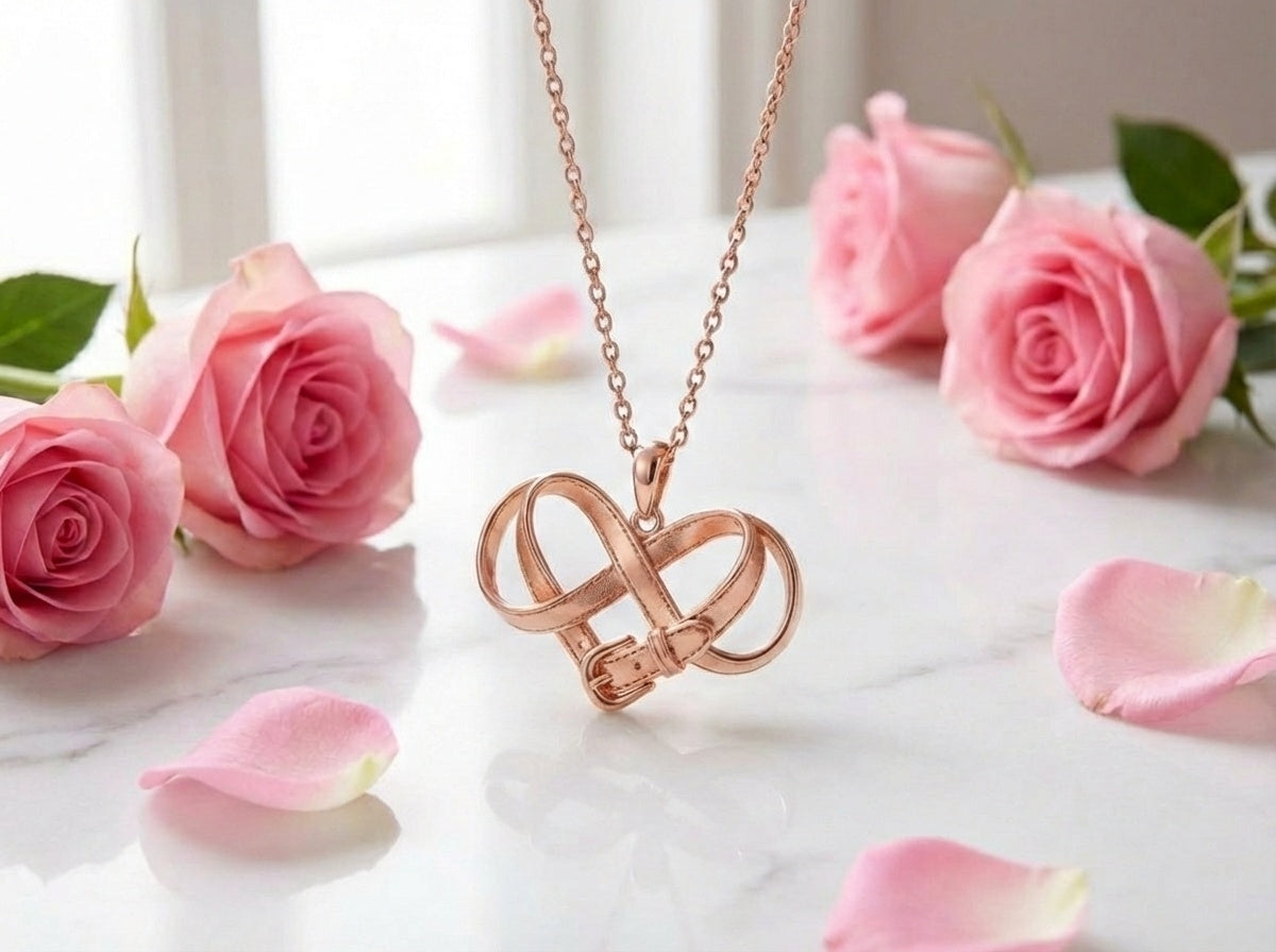 CRYMSA Belt Infinity Necklace