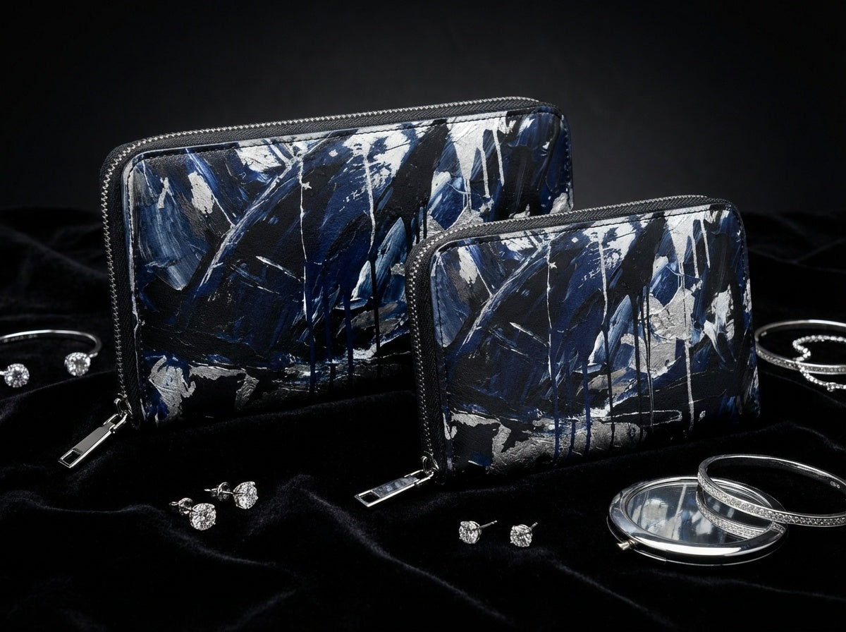 Zolthaire Emblem Blush Pink Spring Wallet Set